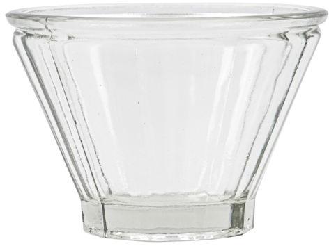 Fren Fyrfadsstage i Klart Glas - Håndlavet Charme