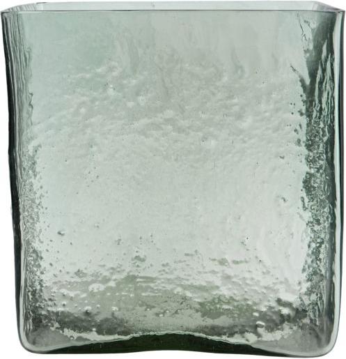 Square  Vase  Lyseblå