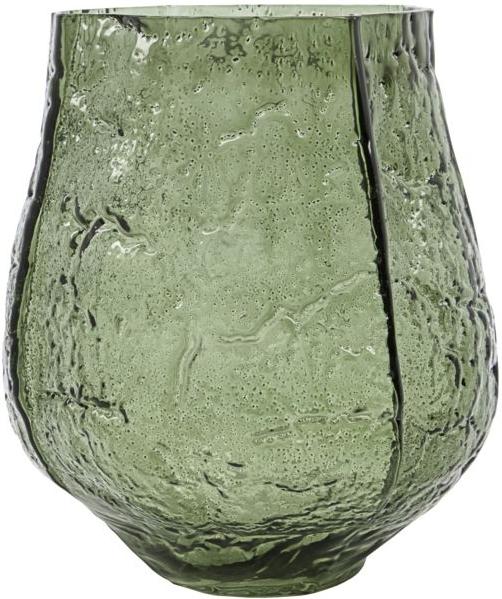 Moun Vase i Mørkegrøn - Elegant Boligdekoration