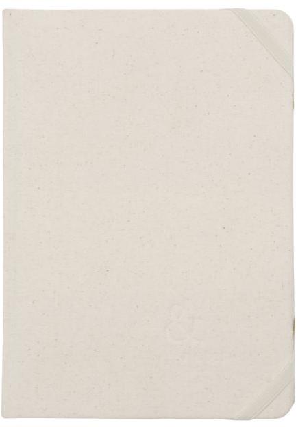 Elegant beige notesbog fra House Doctor - A5 størrelse
