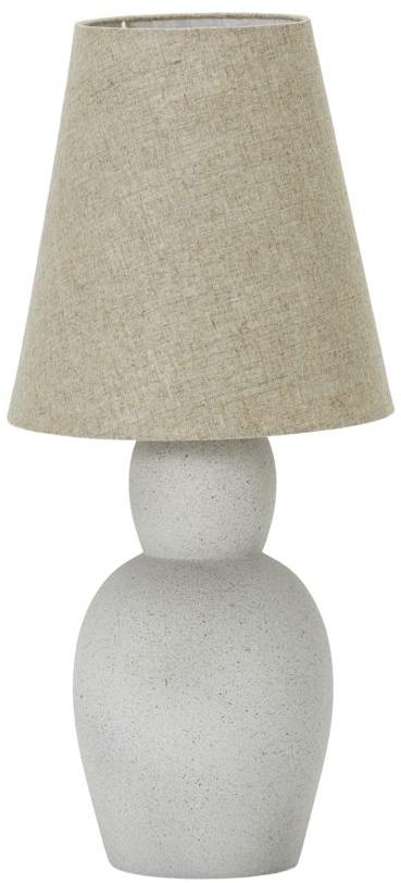 Orga Bordlampe Inkl Lampeskærm Sand