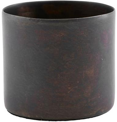 Define Lysestage i Antik Brun - Elegant Dekoration