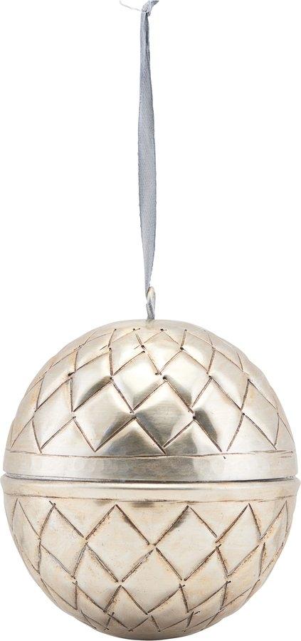 Indigo Ornament i Nikkel fra House Doctor