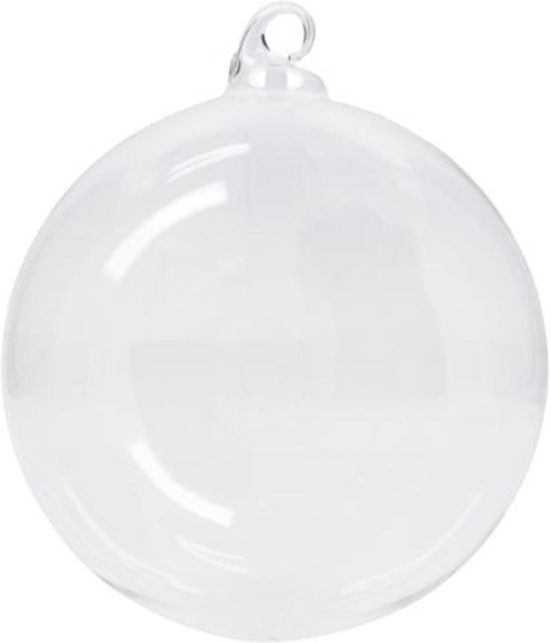 Klar Glas Kugle fra House Doctor - Elegant Dekoration