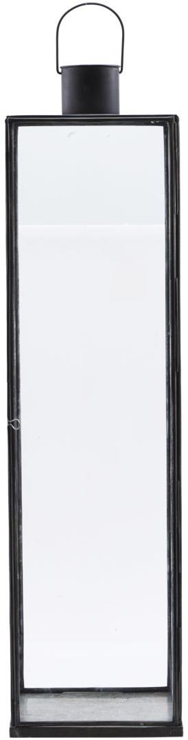 Elegant sort lanterne fra House Doctor - H79 cm