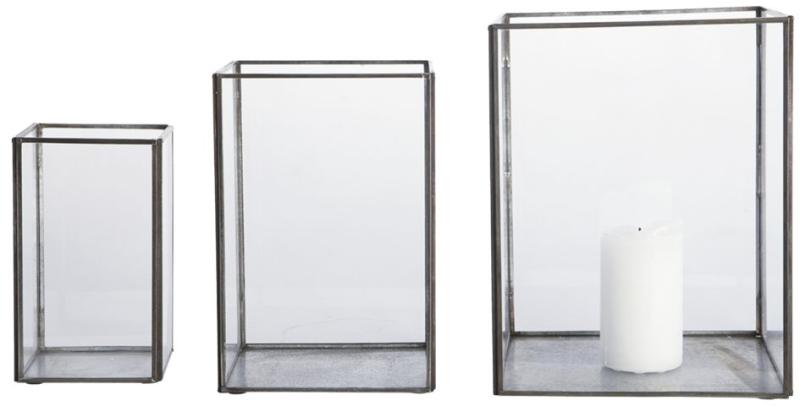Elegant Sort Pillar Lanterne fra House Doctor