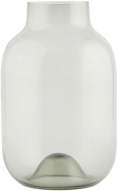 Elegant Grå Glasvase fra House Doctor - 32 cm høj