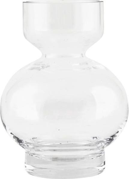 Lowa Vase i Klart Glas - Elegant Indretningstilbehør