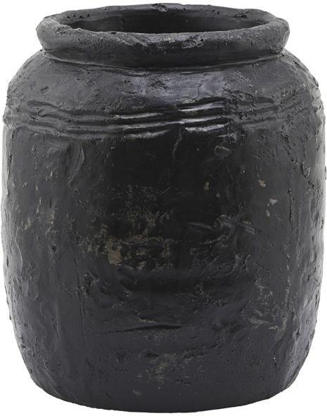 Siliga Vase i Sort - Elegant Dekoration til Hjemmet