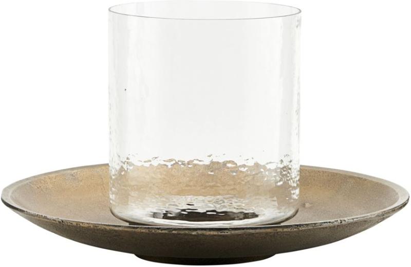 Solapur Lysestage i Antik Messing - Perfekt til Hygge!