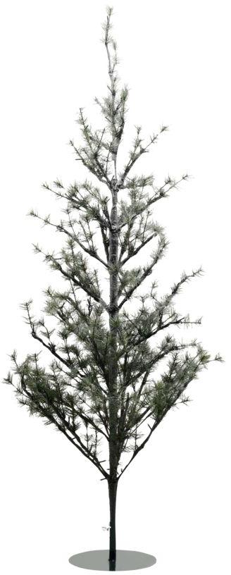 Juletræ med 150 LED-lys i naturlook - Elegant julepynt