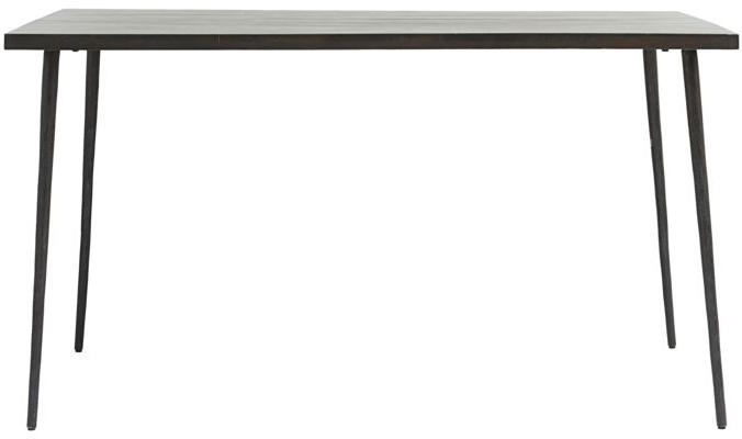 Slated Spisebord i Sort - Elegance til Dit Hjem