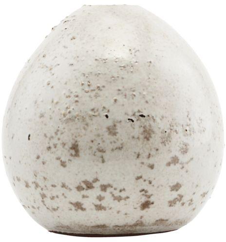 Baby Farao Vase i Hvid – Elegant Dekoration til Hjemmet