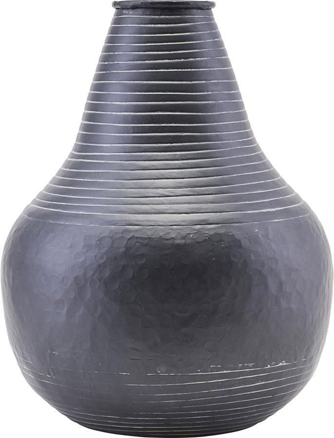 Elegant Stribe Vase i Sort fra House Doctor