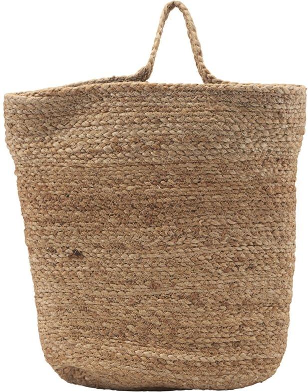 Mira Opbevaringskurv Natur H40x32 - Elegant Organisering
