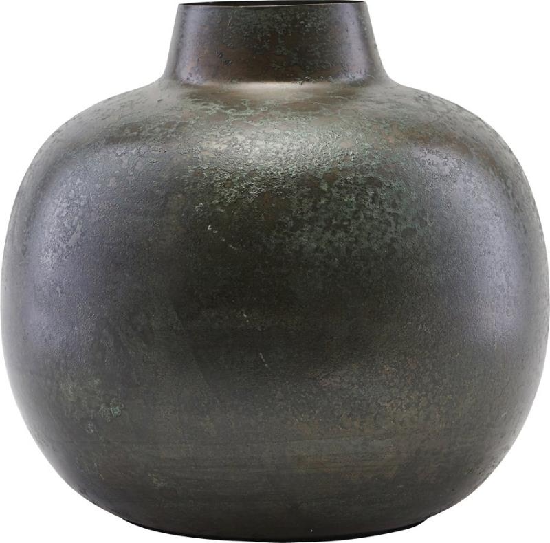 Elegant Cardinal Vase i Grøn og Brun fra House Doctor