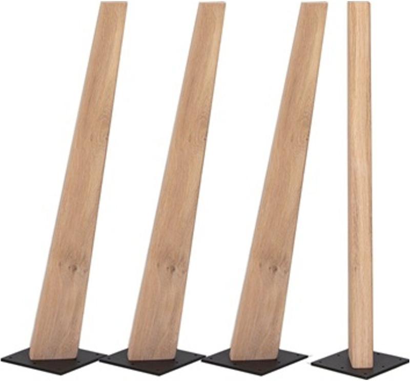 Frigg Sofaben i Hvid Egetræ - Elegant Design til Sofabord