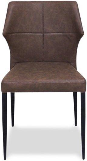 Runa Spisebordsstol i Brun - Rustik og Stilfuld Design