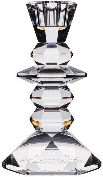 Viola Lysestage i Hvid - Moderne Art Deco Design