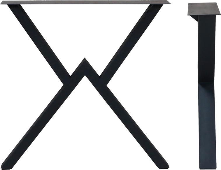 Goja Bordben i Sort Stål - Minimalistisk Design