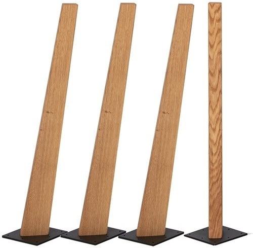 Frigg Bordben i Egetræ - Elegant Design til Dit Hjem