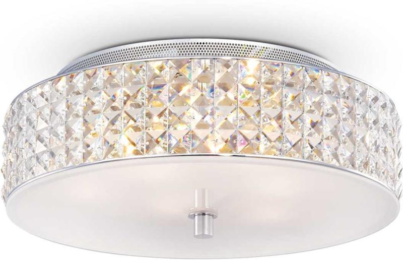 Roma Loftlampe G9 - Eksklusiv Belysning i Hvid Krom