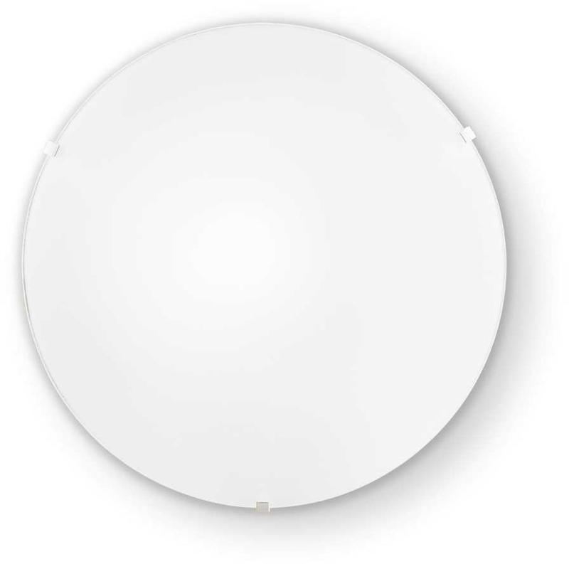 Elegant Loft- eller Væglampe i Hvid Krom - 60W tilbud!