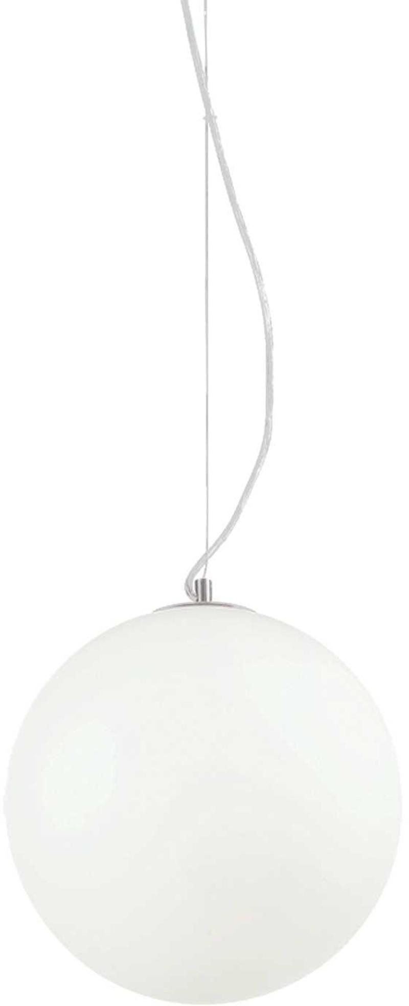 Mapa Bianco Pendel Lampe i Hvid Glas - Max 60W