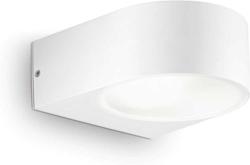 Iko Udendørs Væglampe - Hvid Metal, Max 60W