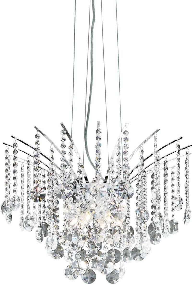 Audi-77 Pendel Lampe i Krom og Glas - Elegance til Hjemmet