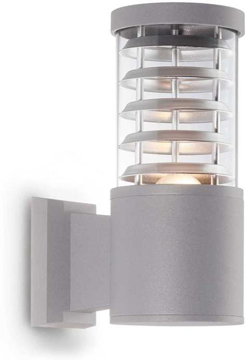 Tronco Udendørs Væglampe i Grå Aluminium - Elegant Design