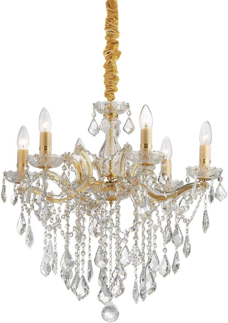 Florian Pendel Lampe i Guld og Krom - Elegant Belysning