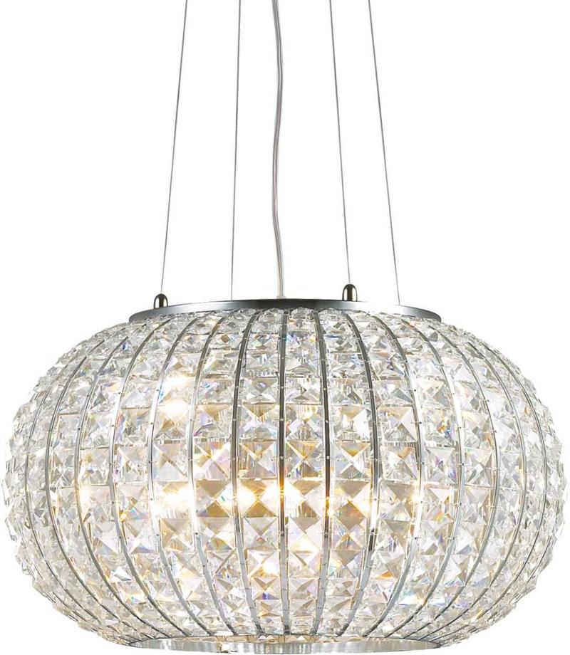 Calypso Pendel Lampe i Krom og Glas - Elegant Belysning