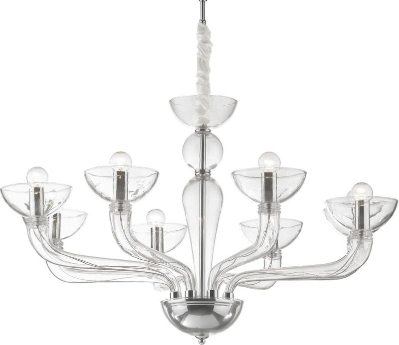 Casanova Pendel Lampe - Elegant Krom og Glas Design