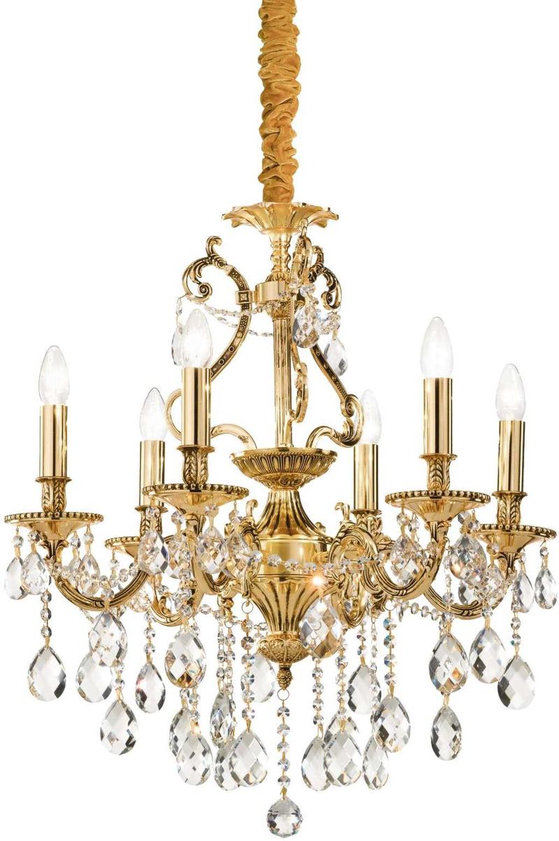 Gioconda Pendel Lampe i Guld og Krom - Elegant Belysning