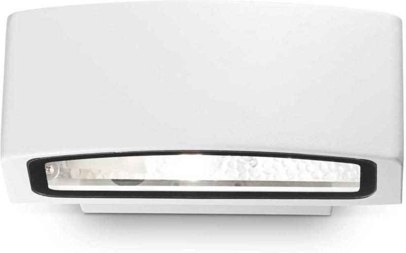Andromeda  Udendørs Væglampe  E27 Max     60w  E27  Hvid  Aluminium  Metal  L220xh85xb120mm