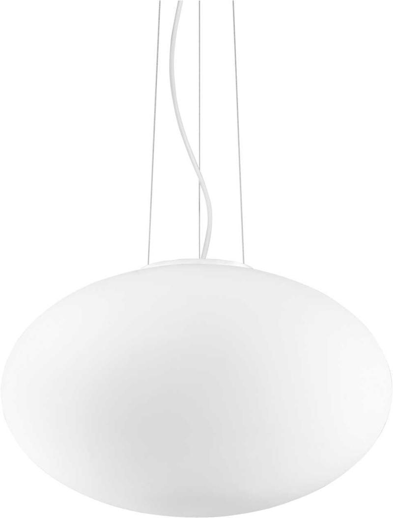 Candy Pendel Lampe i Hvid Krom og Glas - Elegant Belysning