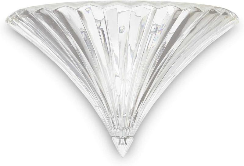 Elegant Santa Væglampe i Gennemsigtigt Glas - 40W