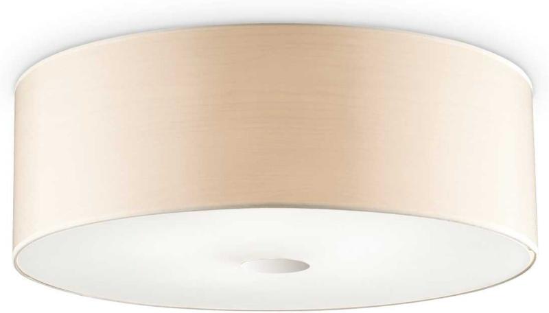 Woody  Loftslampe  E27 Max     60w  E27  Natur Krom  Glas  Plast  ø600xh200mm
