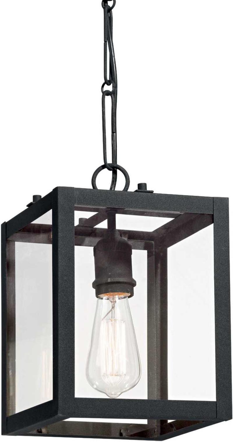 Igor Pendel Lampe i Sort Metal og Glas - Elegant Belysning