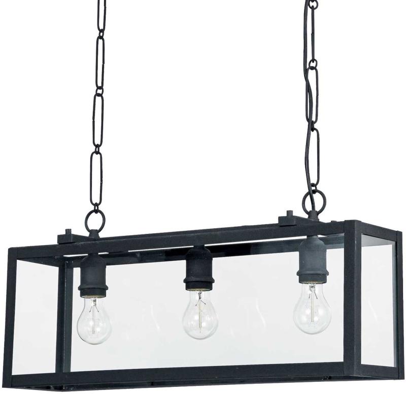 Igor Pendel Lampe i Sort Metal og Glas - Elegant Belysning
