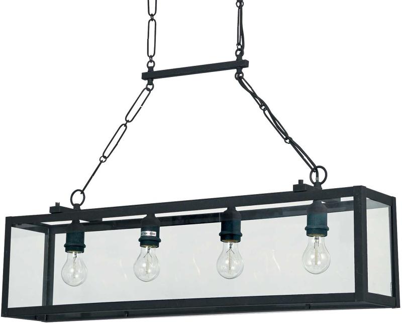 Igor Pendel Lampe i Sort Metal og Glas - Stilfuld Belysning