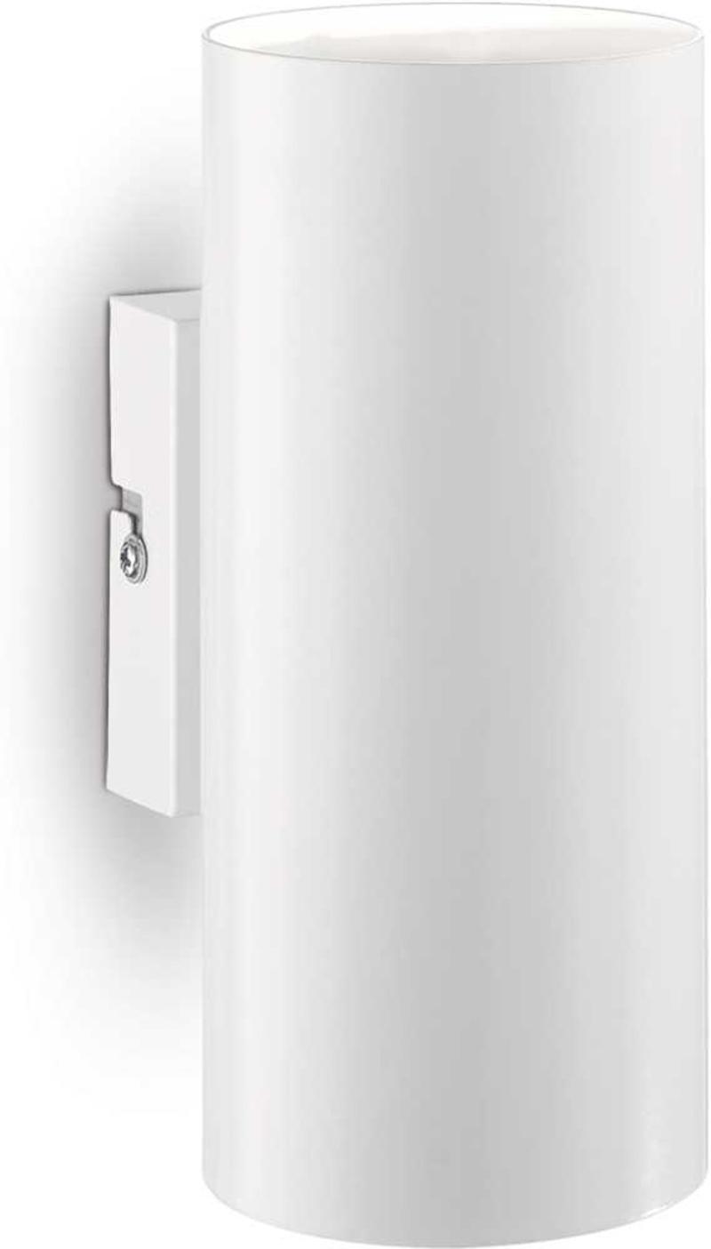 Stilfuld Hvid Væglampe fra Look - Ideal Lux 28W
