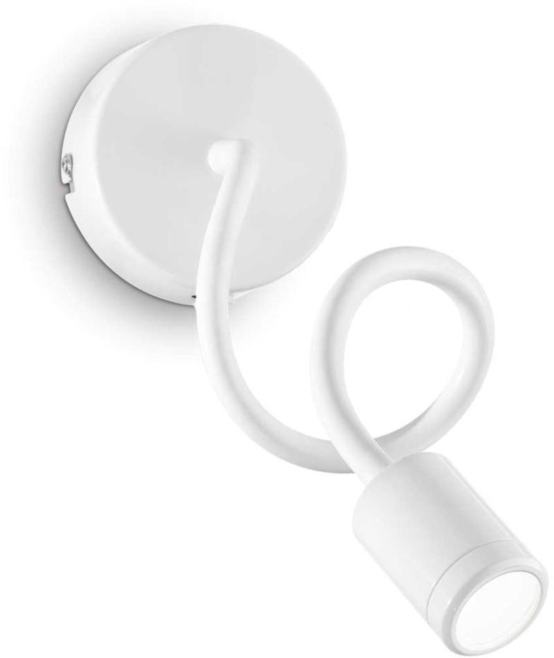 Focus Væglampe LED 3W - Hvid Metal og Plast