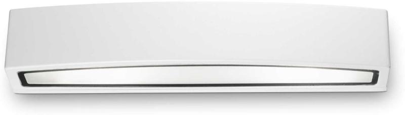 Andromeda Udendørs Væglampe i Hvid Aluminium 60W