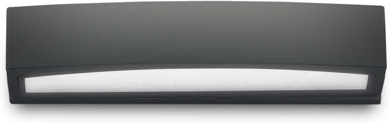 Andromeda  Udendørs Væglampe  E27 Max     60w  E27  Sort  Aluminium  Metal  L450xh80xb95mm