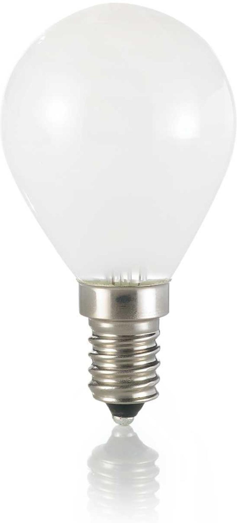 E14 4W Lyspære - Hvid 3000K, Effektiv Belysning