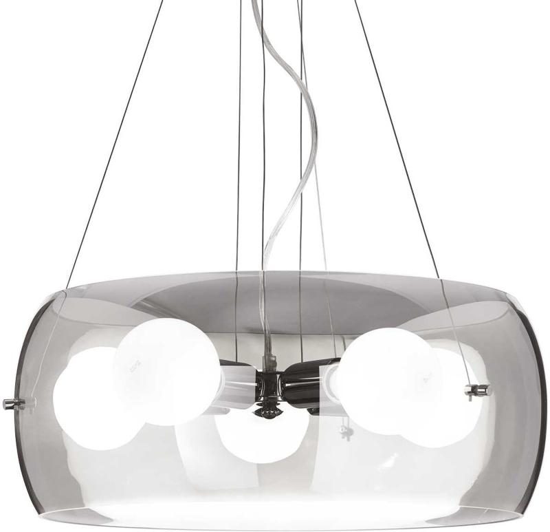 Audi-10 Pendel Lampe i Røg Krom - Elegant Belysning