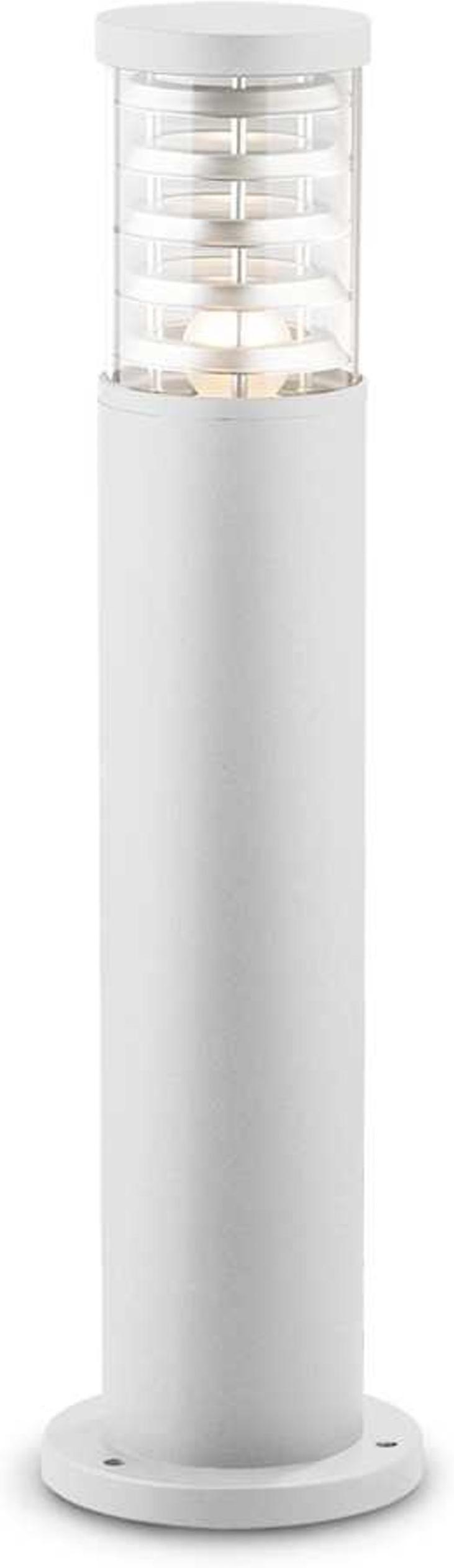 Tronco Udendørs Gulvlampe i Hvid Aluminium - Elegant Belysning