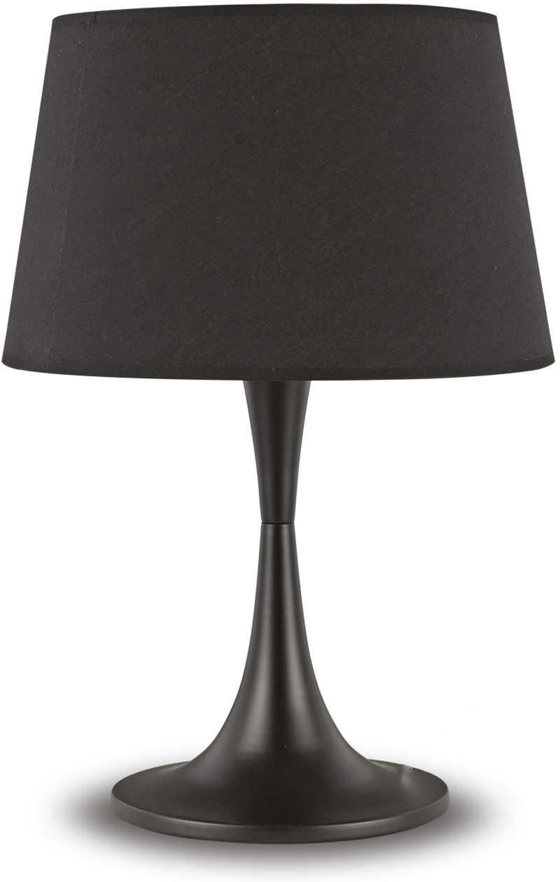 London Bordlampe i Sort Metal - Elegance til Dit Hjem